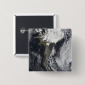 Badge Carré 5 Cm Un nuage de cendres (Devant & derrière)