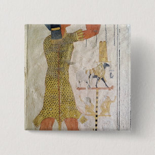 Badge Carré 5 Cm Un prêtre d'Inmutef faisant une proposition