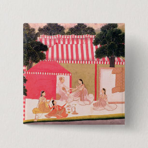 Badge Carré 5 Cm Un prince et son harem