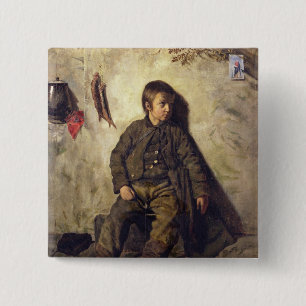 Badge Carré 5 Cm Un ramoneur de la Savoie, 1832