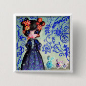 Badge Carré 5 Cm undefined (Devant)