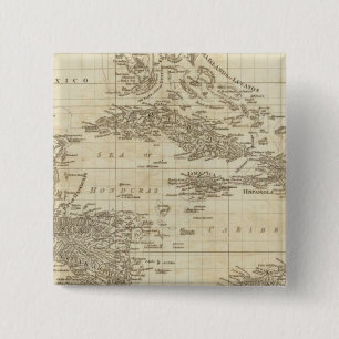 Badge Carré 5 Cm Une carte d'index