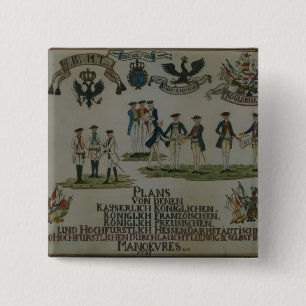 Badge Carré 5 Cm Une collection de plans de maneouvre