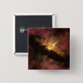 Badge Carré 5 Cm Une jeune étoile (Devant & derrière)