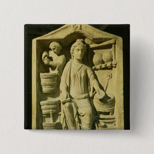 Badge Carré 5 Cm Une pharmacie (Devant)