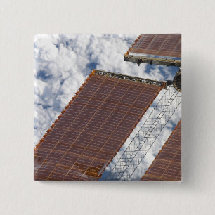 Badge Carré 5 Cm Une rangée solaire réparée