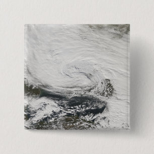 Badge Carré 5 Cm Une tempête au-dessus de la mer Noire et de la mer