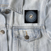 Badge Carré 5 Cm Une vue de notre propre Galaxie Lactée (En situation)