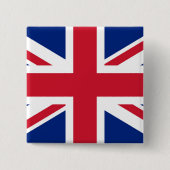Badge Carré 5 Cm Union Jack - insigne (Devant)