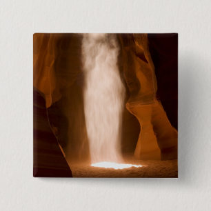 Badge Carré 5 Cm Upper Antelope Canyon, Page, Arizona