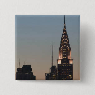 Badge Carré 5 Cm USA, New York, New York, Manhattan :3