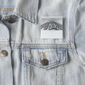 Badge Carré 5 Cm Usine de chaussure (En situation)