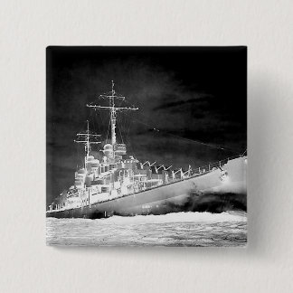 Badge Carré 5 Cm USS Atlanta