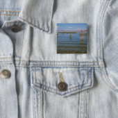 Badge Carré 5 Cm UT, lac Bear (En situation)