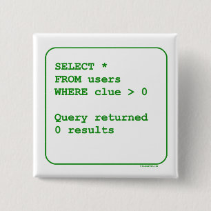 Badge Carré 5 Cm Utilisateurs naïfs