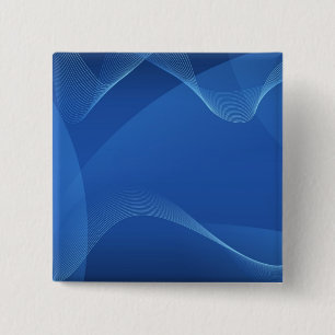 Badge Carré 5 Cm Vagues bleues