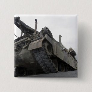 Badge Carré 5 Cm Véhicule de récupération Hercules M88A2
