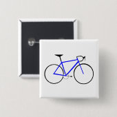 Badge Carré 5 Cm Vélo de route (Devant & derrière)