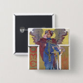 Badge Carré 5 Cm Vélos oméga (Devant & derrière)