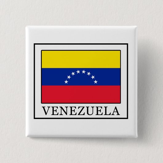 Badge Carré 5 Cm Venezuela (Devant)