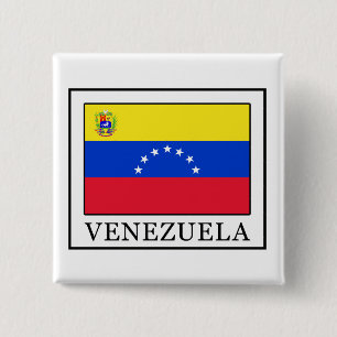 Badge Carré 5 Cm Venezuela