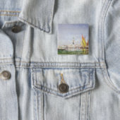 Badge Carré 5 Cm Venise (En situation)