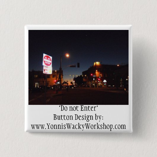 Badge Carré 5 Cm Venise (Devant)