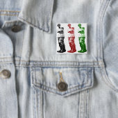 BADGE CARRÉ 5 CM VÉNUS (En situation)