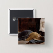 Badge Carré 5 Cm Veronica de saint (Devant & derrière)