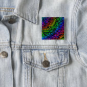 Badge Carré 5 Cm Verre de fierté (En situation)