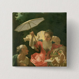 Badge Carré 5 Cm Vertumnus et Pomone