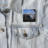 Badge Carré 5 Cm Victoria, automne 2 (En situation)