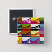 BADGE CARRÉ 5 CM VIEILLES ALLES (Devant & derrière)