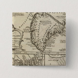 Badge Carré 5 Cm Vieux Groenland
