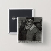 Badge Carré 5 Cm Vieux Parr de Tom, 1635 (Devant & derrière)