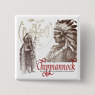 Badge Carré 5 Cm Village de Chippiannock du bouton mort