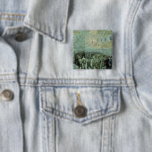 Badge Carré 5 Cm Vincent van Gogh | le yard d'exercice (En situation)