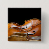 Badge Carré 5 Cm Violoncelles (Devant)