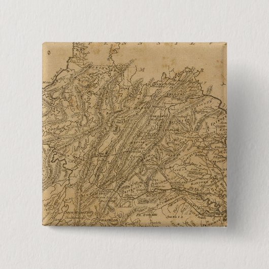 Badge Carré 5 Cm Virginie (Devant)