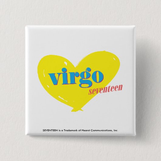 Badge Carré 5 Cm Virgo 3 (Devant)