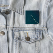Badge Carré 5 Cm Visez les étoiles (En situation)