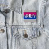 Badge Carré 5 Cm visiBIomment (En situation)
