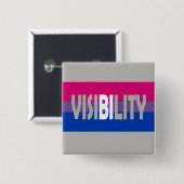Badge Carré 5 Cm visiBIomment (Devant & derrière)