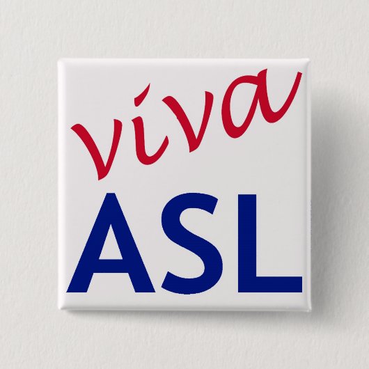 Badge Carré 5 Cm Vivats ASL (Devant)