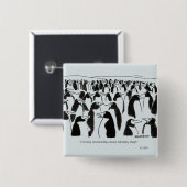 Badge Carré 5 Cm Vol d'identité (Devant & derrière)