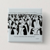 Badge Carré 5 Cm Vol d'identité (Devant)