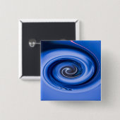 Badge Carré 5 Cm Vortex par Shirley Taylor (Devant & derrière)