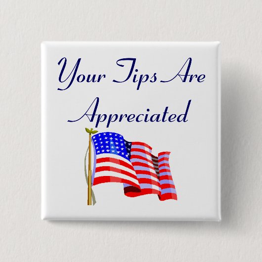 Badge Carré 5 Cm Vos bouts sont appréciés (Devant)