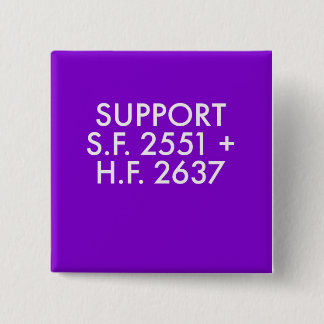 Badge Carré 5 Cm Votez pour Art !