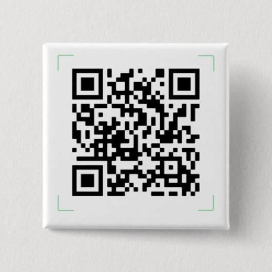 Badge Carré 5 Cm Votre code QR (Devant)